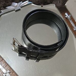 Polo Ralph Lauren Black Leather Belt